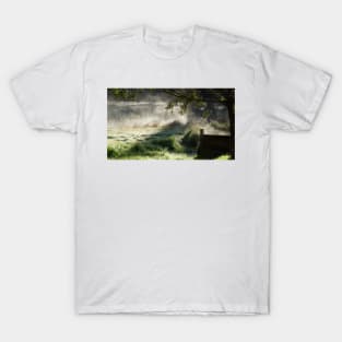 Misty Morn - Magpie Springs - Adelaide Hills Wine Region - Fleurieu Peninsula by South Australian artist Avril Thomas T-Shirt